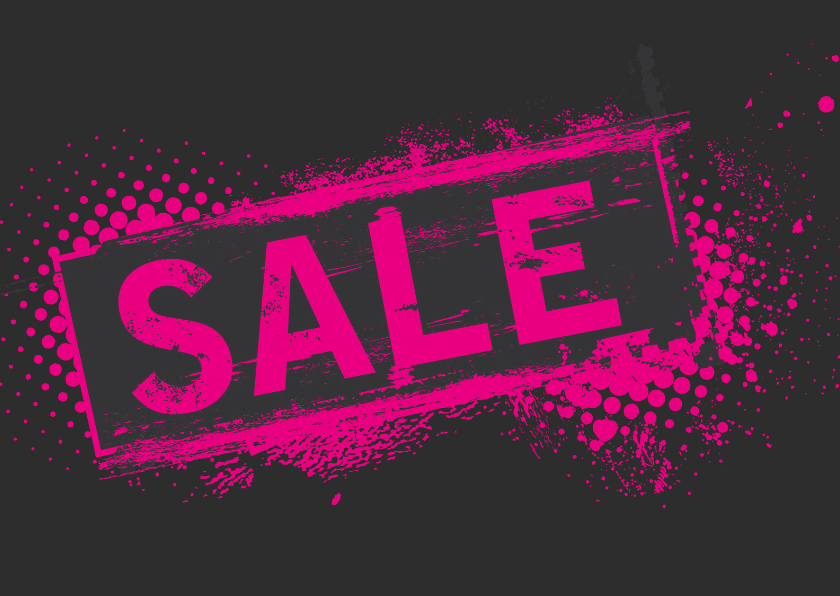 Sale pink - Kaarten mailing Kaarten mailing - Sale pink