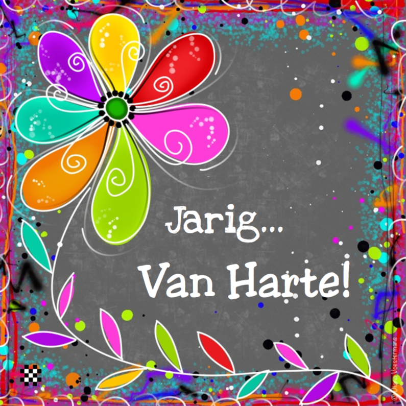 Van Harte Gefeliciteerd Met Jouw Verjaardag Van Harte Gefeliciteerd Met Jouw Verjaardag