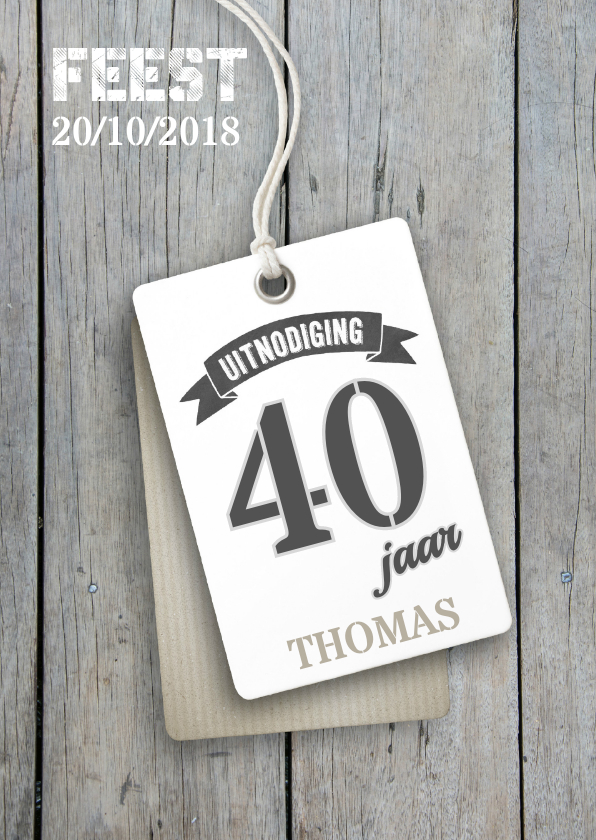 Uitnodiging Tekst Verjaardag 40 Jaar Uitnodiging Tekst Verjaardag 40 Jaar