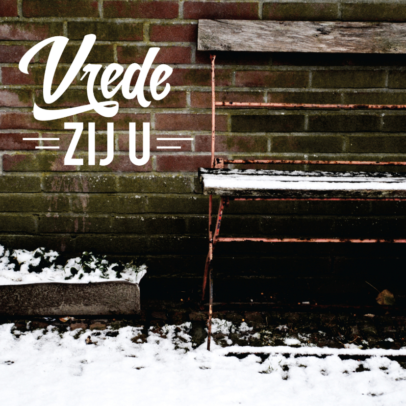 Christelijke kerstkaart Vrede zij U - Kerstkaarten Kerstkaarten - Christelijke kerstkaart Vrede zij U