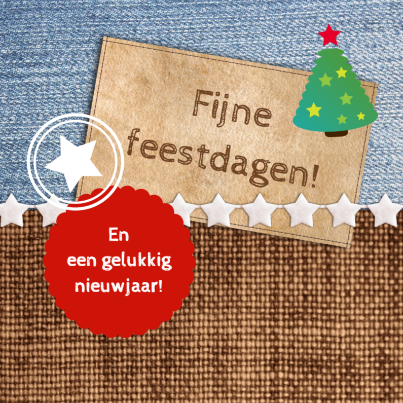 HolyDenim Fijne Feestdagen - DH - Kerstkaarten Kerstkaarten - HolyDenim Fijne Feestdagen - DH