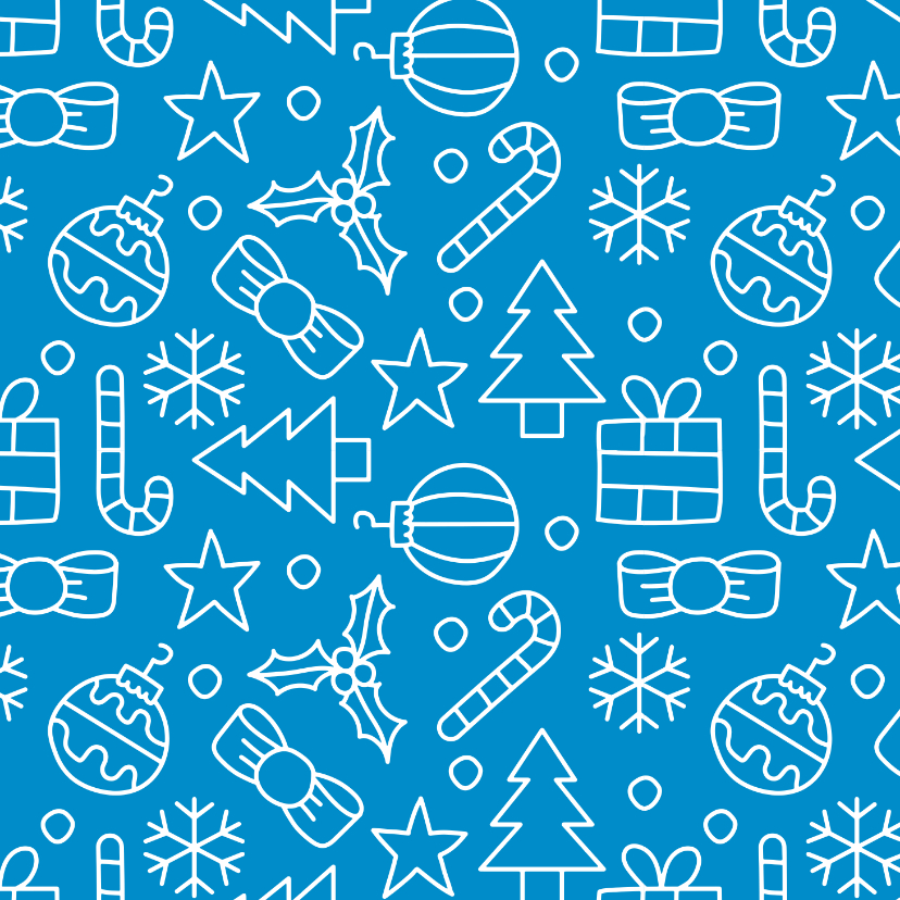 Kerst patroon kerstkaart - Kerstkaarten Kerstkaarten - Kerst patroon kerstkaart