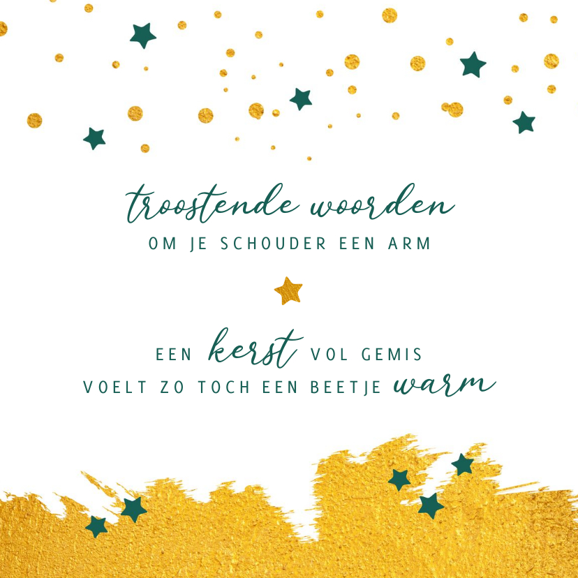 Kerst troostende woorden bij gemis - Kerstkaarten Kerstkaarten - Kerst troostende woorden bij gemis