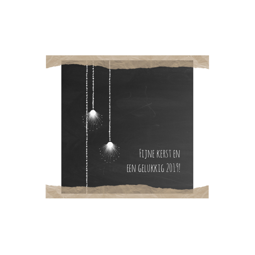Kerstkaart 2019 schoolbord-IP - Kerstkaarten Kerstkaarten - Kerstkaart 2019 schoolbord-IP