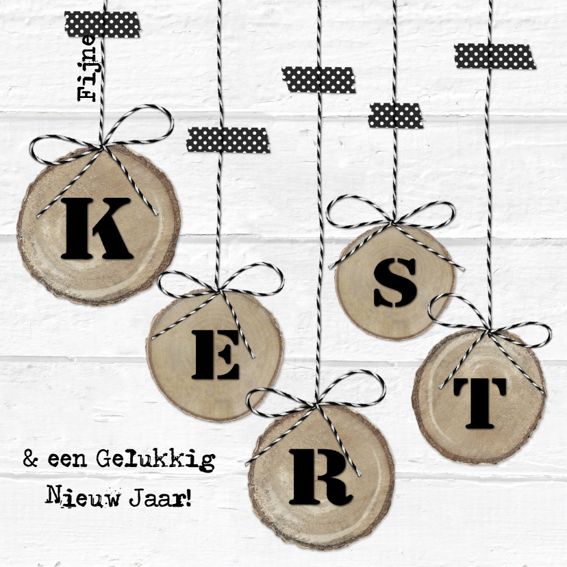 Kerstkaart Boomschrijven Kerst - Kerstkaarten Kerstkaarten - Kerstkaart Boomschrijven Kerst