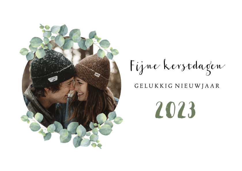 Kerstkaart botanisch foto - Kerstkaarten Kerstkaarten - Kerstkaart botanisch foto