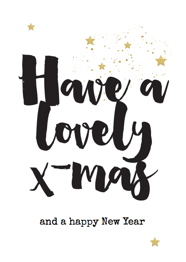 kerstkaart - brush fonts - Kerstkaarten Kerstkaarten - kerstkaart - brush fonts
