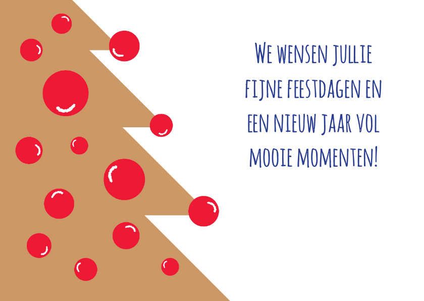 Kerstkaart CliniClowns Kerstbal - Kerstkaarten Kerstkaarten - Kerstkaart CliniClowns Kerstbal
