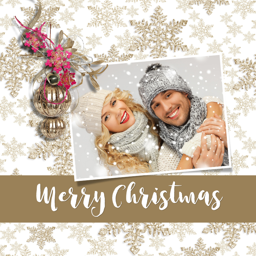 Kerstkaart collage sterren stijlvol - Kerstkaarten Kerstkaarten - Kerstkaart collage sterren stijlvol