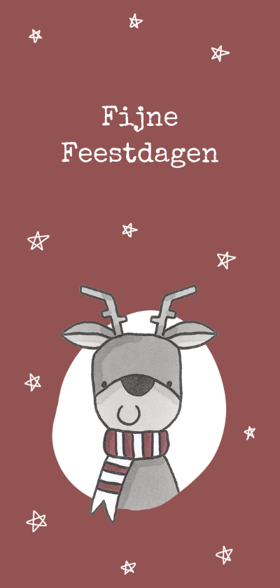 Kerstkaart Kersthert - Kerstkaarten Kerstkaarten - Kerstkaart Kersthert