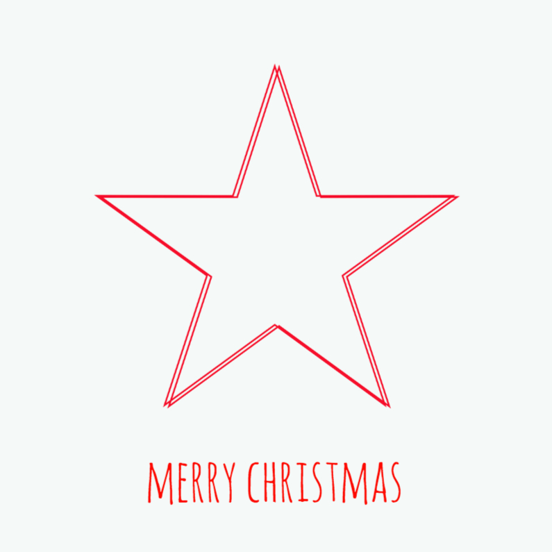 Kerstkaart-kerstster-rodester-SK - Kerstkaarten Kerstkaarten - Kerstkaart-kerstster-rodester-SK