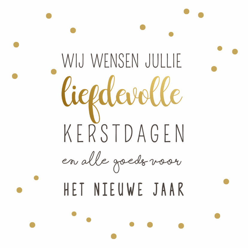 Kerstkaart liefdevolle kerst - Kerstkaarten Kerstkaarten - Kerstkaart liefdevolle kerst