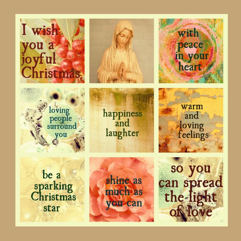 Kerstkaart light of love IW - Kerstkaarten Kerstkaarten - Kerstkaart light of love IW