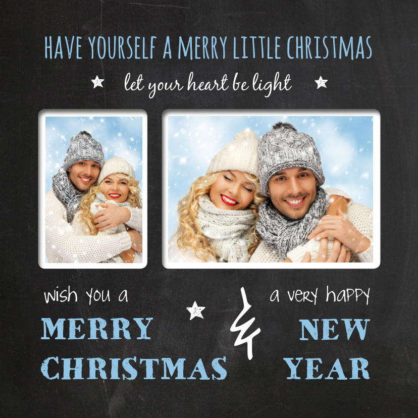 Kerstkaart Little Christmas eigen foto - Kerstkaarten Kerstkaarten - Kerstkaart Little Christmas eigen foto
