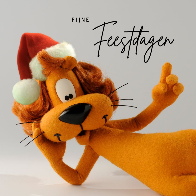 Kerstkaarten - Kerstkaart Loeki de kerstman