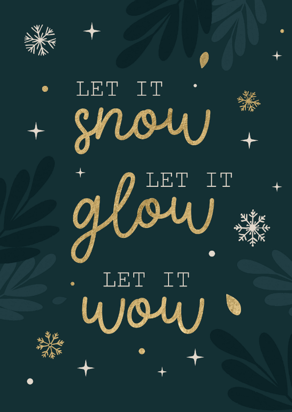 Kerstkaart met leuke tekst Kerstkaarten Kaartje2go