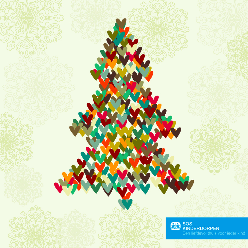 Kerstkaart SOS Kinderdorpen Dysyn - Kerstkaarten Kerstkaarten - Kerstkaart SOS Kinderdorpen Dysyn