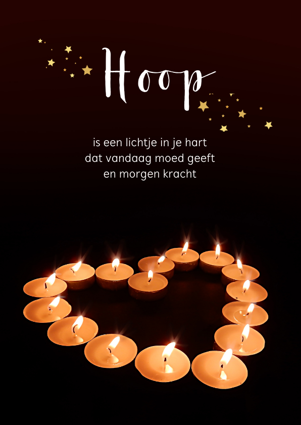 Kerstkaart sterkte hartverwarmend - Kerstkaarten Kerstkaarten - Kerstkaart sterkte hartverwarmend