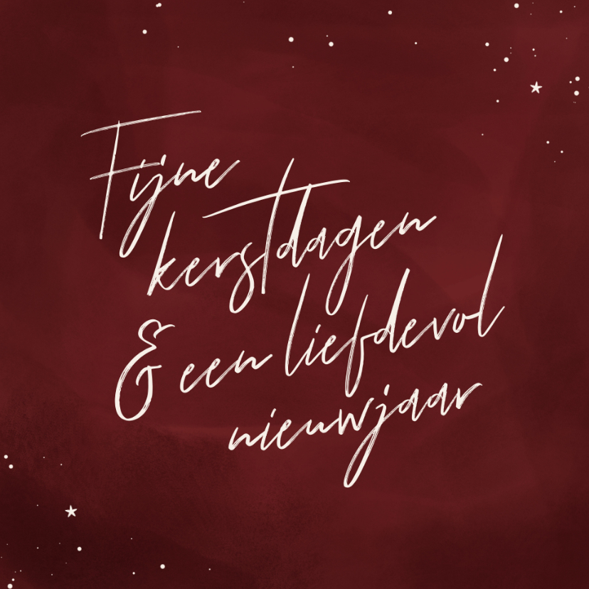 Kerstkaartje rood liefdevol nieuwjaar cliniclowns - Kerstkaarten Kerstkaarten - Kerstkaartje rood liefdevol nieuwjaar cliniclowns