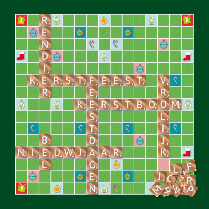 scrabble wordfeud kerstfeest - Kerstkaarten Kerstkaarten - scrabble wordfeud kerstfeest