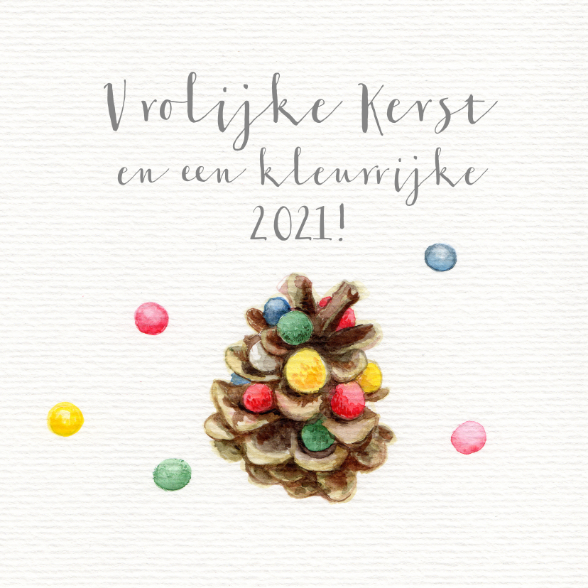 Vrolijke en kleurrijke Kerst - Kerstkaarten Kerstkaarten - Vrolijke en kleurrijke Kerst