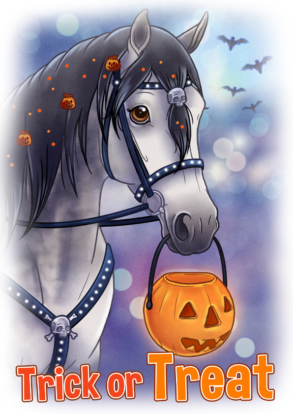 Kinderfeestjes - Chiwowy Halloween paard