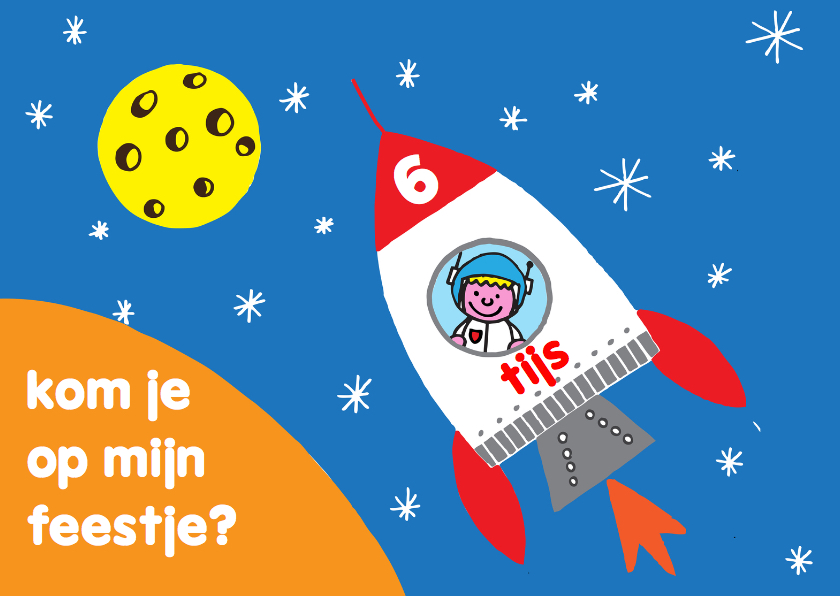 feest jarig jongen astronaut - Kinderfeestjes Kinderfeestjes - feest jarig jongen astronaut