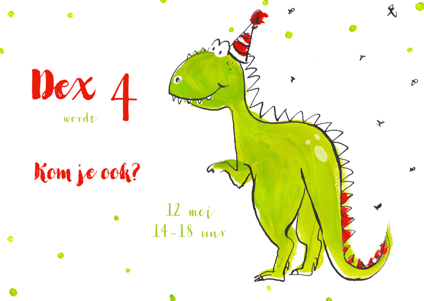 Feestje Dinosaurius - Kinderfeestjes Kinderfeestjes - Feestje Dinosaurius