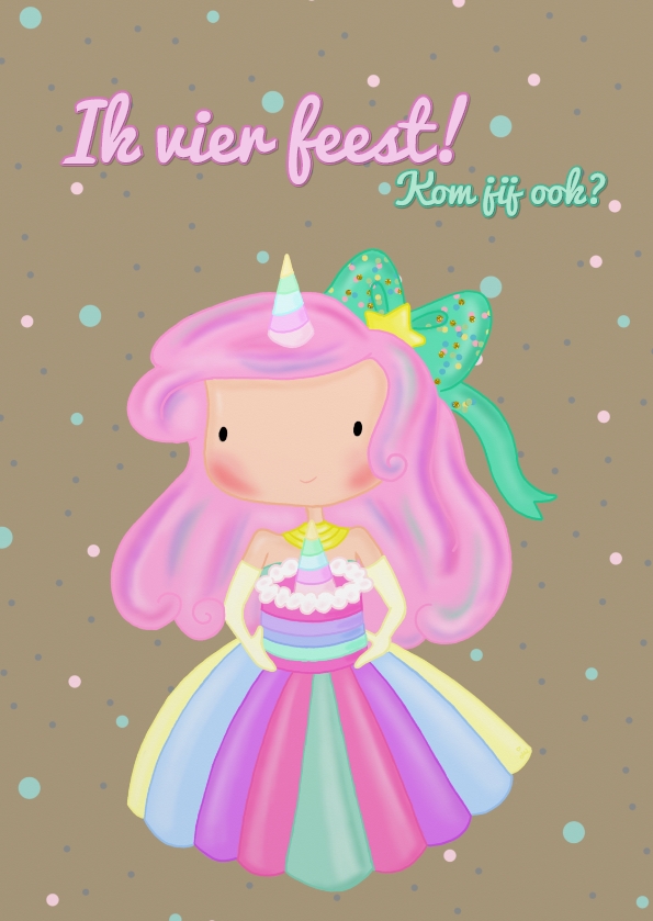 Kinderfeest Prinses Unicorn - Kinderfeestjes Kinderfeestjes - Kinderfeest Prinses Unicorn