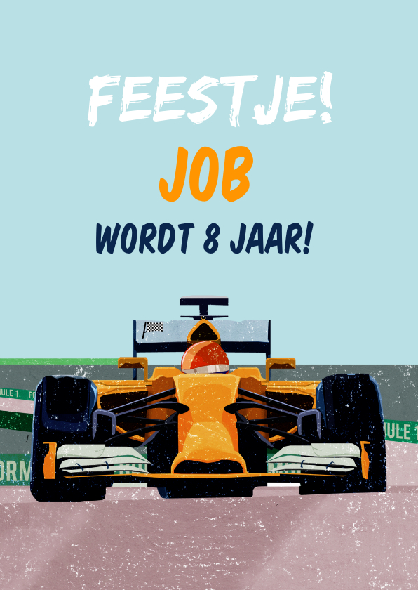Kinderfeestje Formule 1 - Kinderfeestjes Kinderfeestjes - Kinderfeestje Formule 1