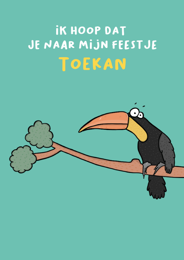 Kinderfeestje Ik hoop dat je naar mijn feestje toekan... - Kinderfeestjes Kinderfeestjes - Kinderfeestje Ik hoop dat je naar mijn feestje toekan...