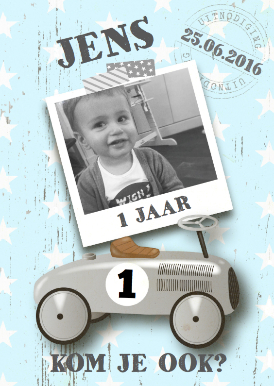 Kinderfeestje loopauto stoer - Kinderfeestjes Kinderfeestjes - Kinderfeestje loopauto stoer