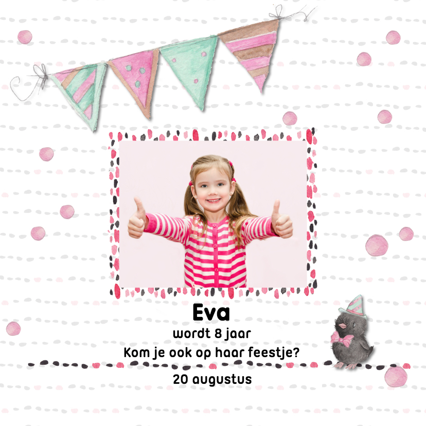 Kinderfeestje stippen en streepjes - Kinderfeestjes Kinderfeestjes - Kinderfeestje stippen en streepjes