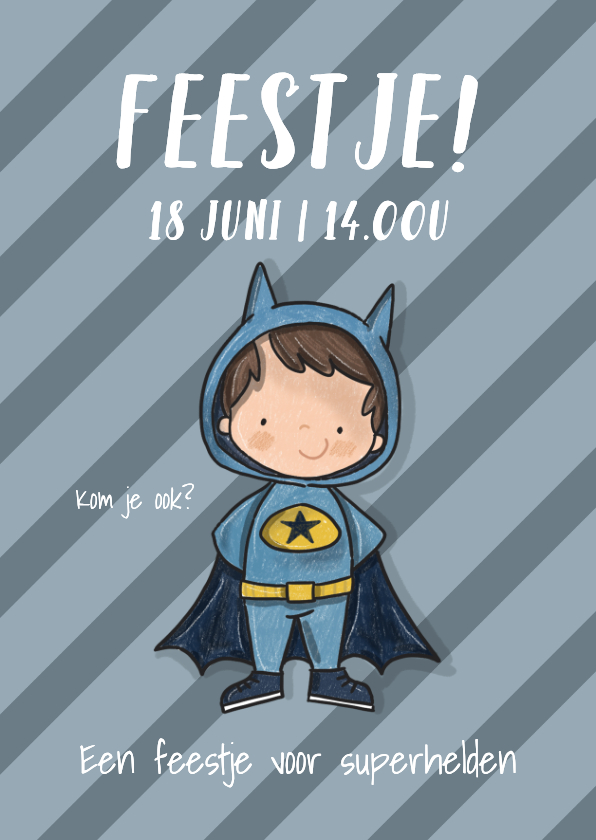 Kinderfeestje superhelden - Kinderfeestjes Kinderfeestjes - Kinderfeestje superhelden