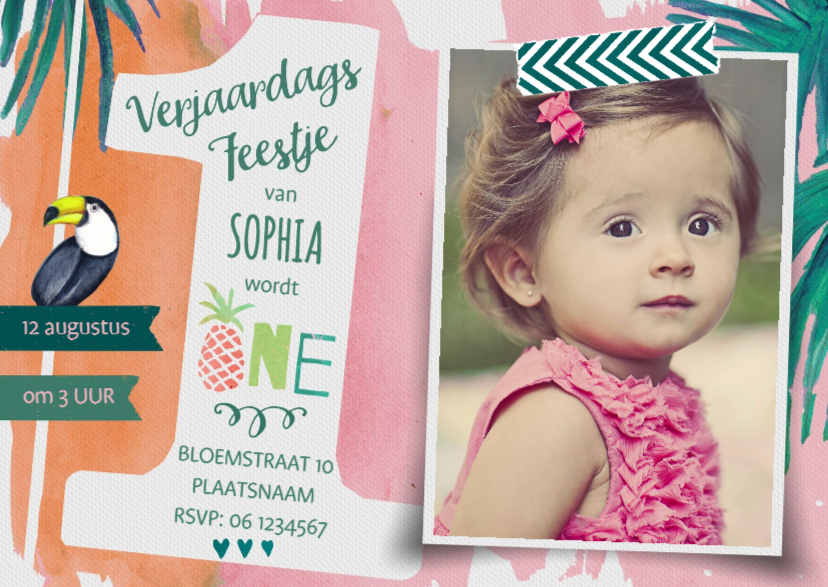 Kinderfeestje Tropical Jungle - Kinderfeestjes Kinderfeestjes - Kinderfeestje Tropical Jungle