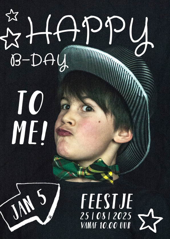 Kinderfeestje uitnodiging hippe kinderen - Kinderfeestjes Kinderfeestjes - Kinderfeestje uitnodiging hippe kinderen