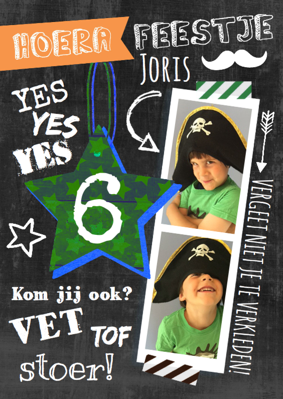 Kinderfeestje uitnodiging kinderfeestje stoer - Kinderfeestjes Kinderfeestjes - Kinderfeestje uitnodiging kinderfeestje stoer