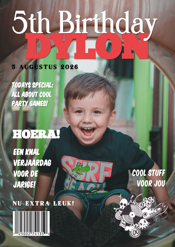 Kinderfeestje verjaardagsfeest skater - Kinderfeestjes Kinderfeestjes - Kinderfeestje verjaardagsfeest skater