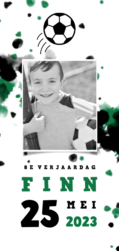 Kinderfeestje voetbal met foto en spetters - Kinderfeestjes Kinderfeestjes - Kinderfeestje voetbal met foto en spetters