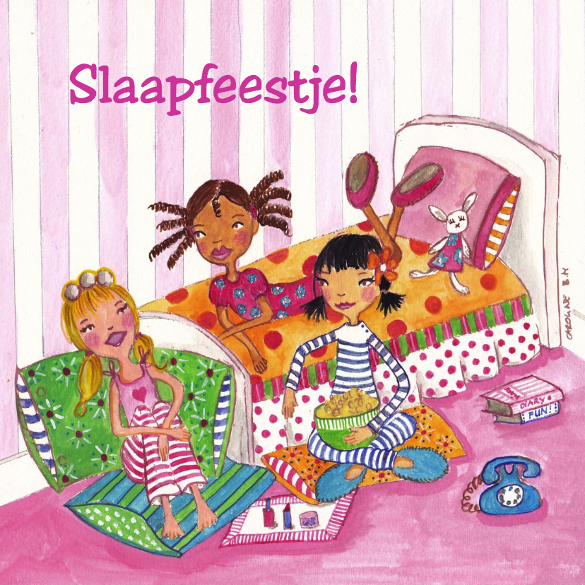 Slaapfeestje by Cartita Design - Kinderfeestjes Kinderfeestjes - Slaapfeestje by Cartita Design