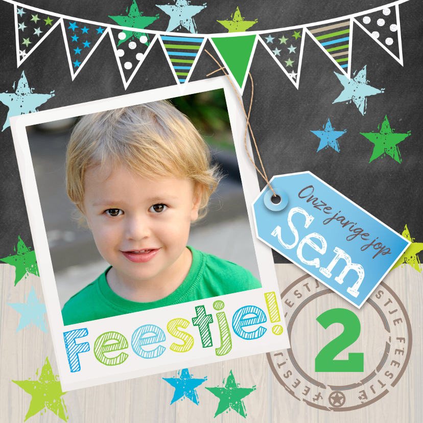 Stoere Uitnodiging krijtbord - Kinderfeestjes Kinderfeestjes - Stoere Uitnodiging krijtbord