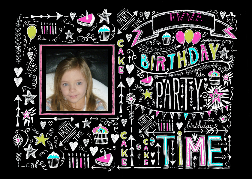 Uitnodiging Birthday tekst - Kinderfeestjes Kinderfeestjes - Uitnodiging Birthday tekst