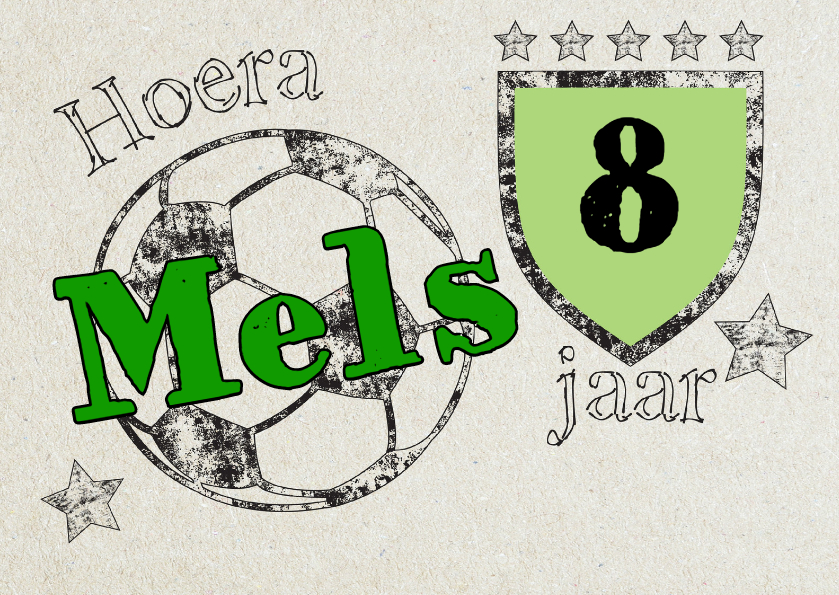 Uitnodiging kind met voetbal-ByF - Kinderfeestjes Kinderfeestjes - Uitnodiging kind met voetbal-ByF