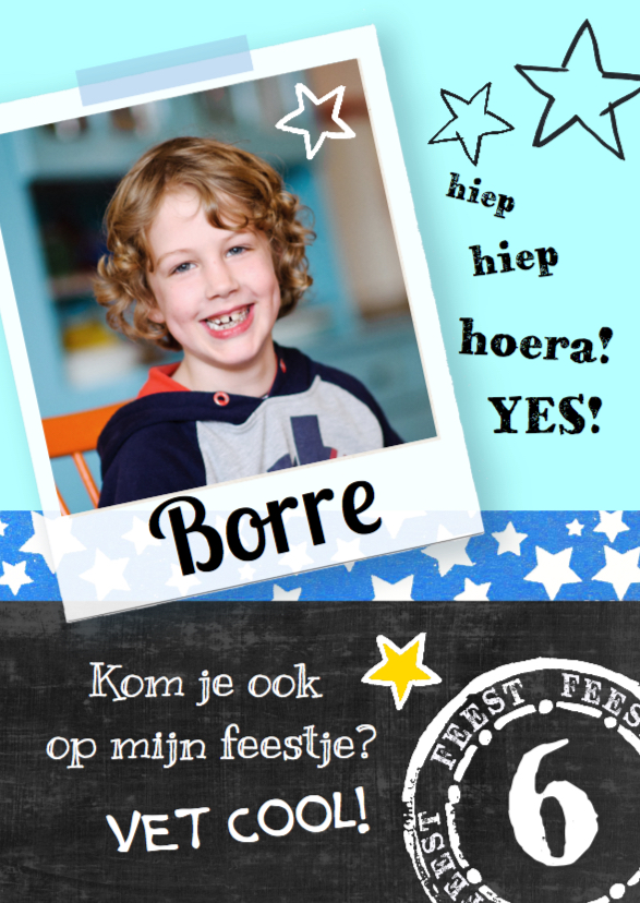 Uitnodiging kinderfeest Borre - Kinderfeestjes Kinderfeestjes - Uitnodiging kinderfeest Borre
