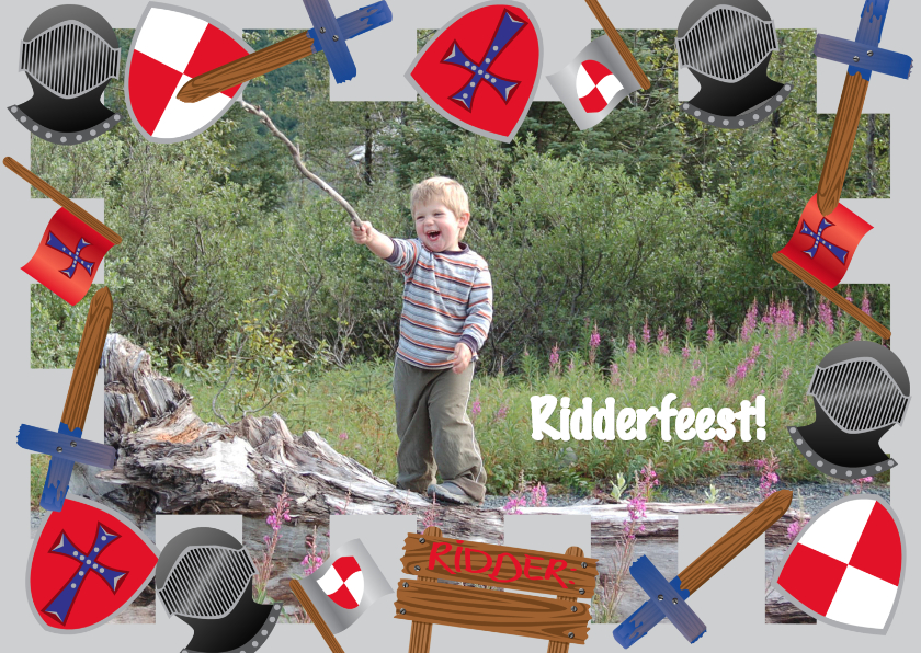 Uitnodiging Kinderfeest Ridderfeest - Kinderfeestjes Kinderfeestjes - Uitnodiging Kinderfeest Ridderfeest