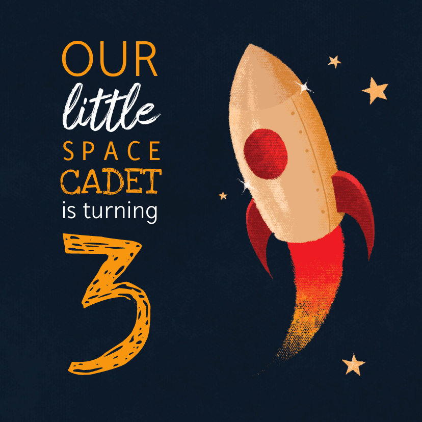 Uitnodiging verjaardag spacecadet kinderfeestje - Kinderfeestjes Kinderfeestjes - Uitnodiging verjaardag spacecadet kinderfeestje