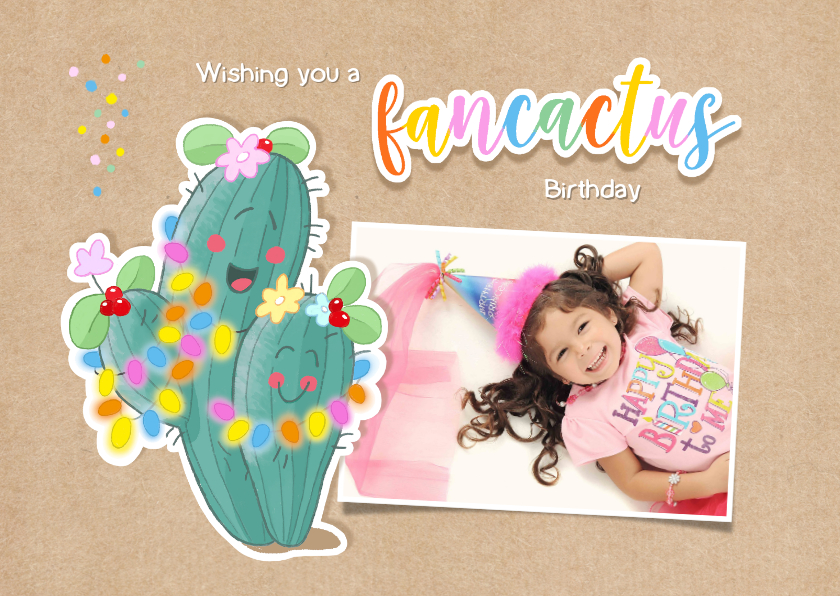 verjaardag fancactus kind - Kinderfeestjes Kinderfeestjes - verjaardag fancactus kind