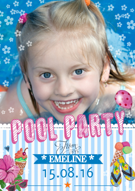 Zwembadfeestje Meisje - Kinderfeestjes Kinderfeestjes - Zwembadfeestje Meisje