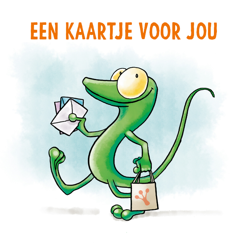 Een kaartje voor jou - Omdat ik je mis - Kinderkaarten Kinderkaarten - Een kaartje voor jou - Omdat ik je mis