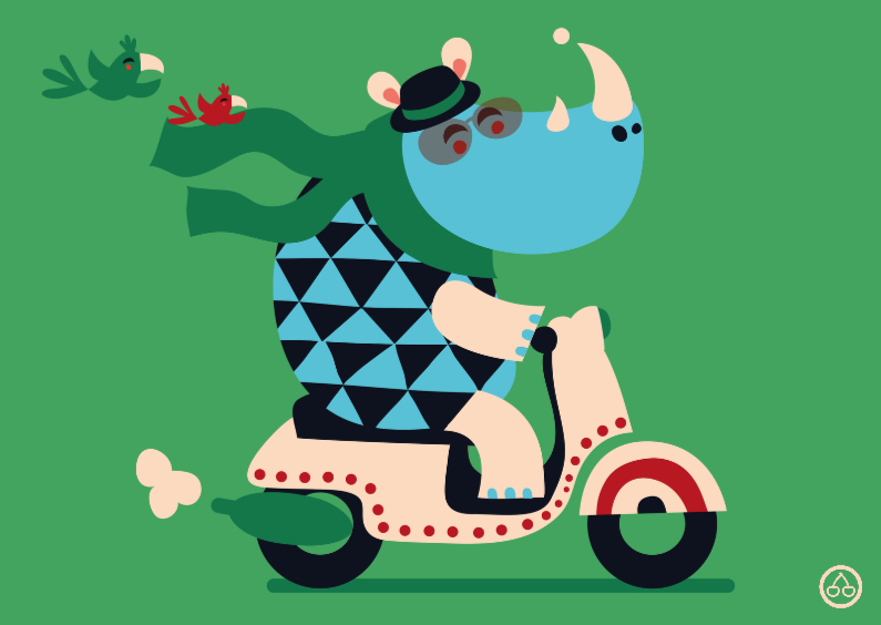 Rijbewijs, Scooter - NK - Kinderkaarten Kinderkaarten - Rijbewijs, Scooter - NK
